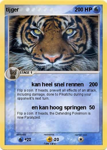 Pokemon tijger