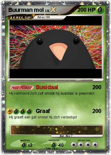 Pokemon Buurman mol