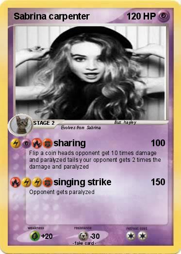 Pokemon Sabrina carpenter