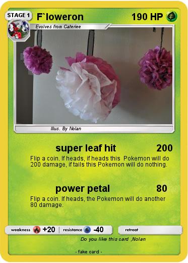 Pokemon F`loweron