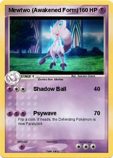Pokemon Mewtwo (Awakened Form)