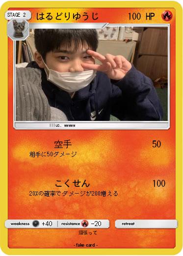 Pokemon はるどりゆうじ