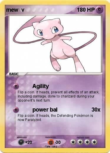 Pokemon mew  v