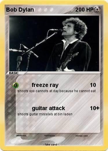 Pokemon Bob Dylan