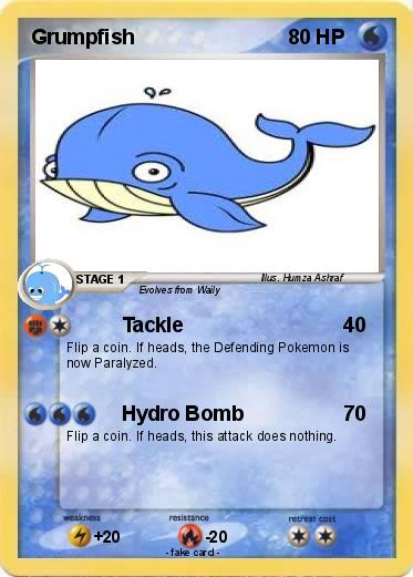 Pokemon Grumpfish