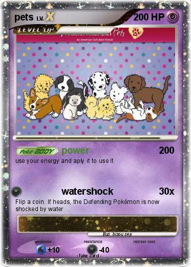Pokemon pets