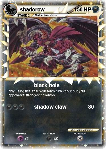 Pokemon shadorow