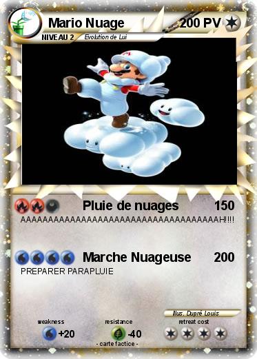 Pokemon Mario Nuage