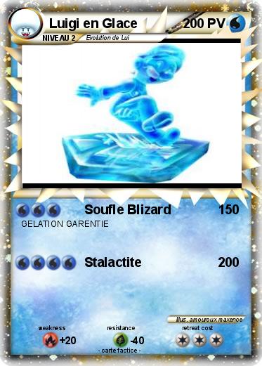 Pokemon Luigi en Glace