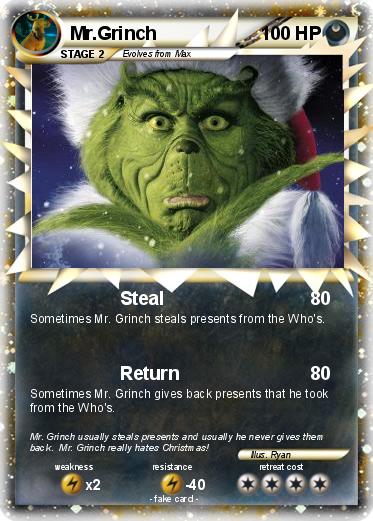 Pokemon Mr.Grinch