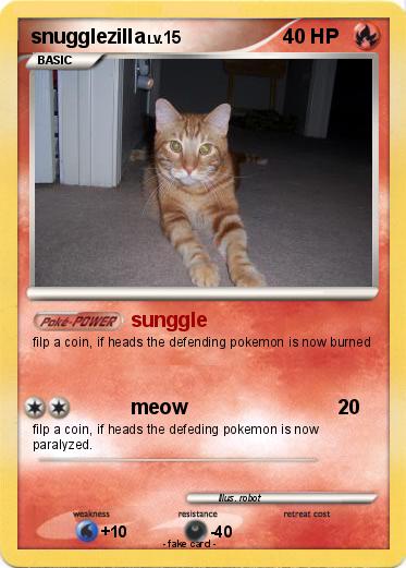 Pokemon snugglezilla