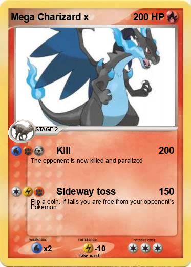 Pokemon Mega Charizard x