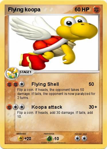 Pokemon Flying koopa