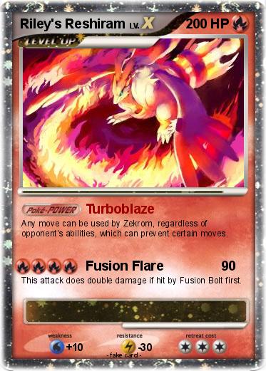 Pokemon Riley's Reshiram