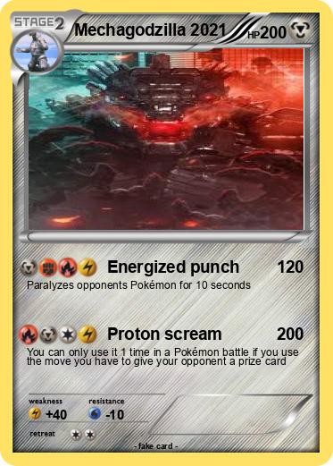 Pokemon Mechagodzilla 2021