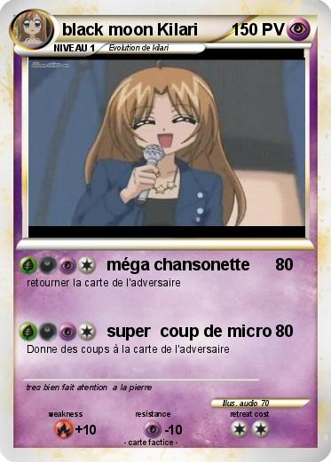 Pokemon black moon Kilari