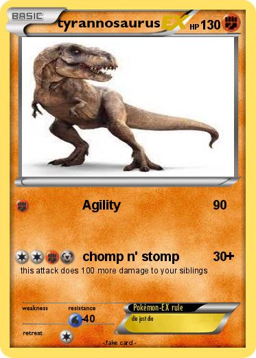 Pokemon tyrannosaurus