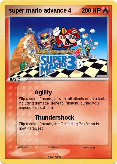 Pokemon super mario advance 4