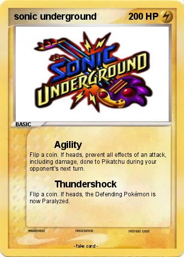 Pokemon sonic underground