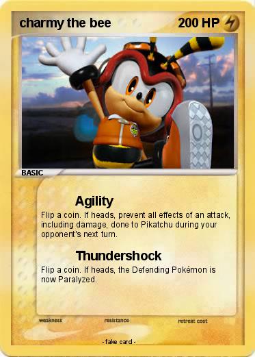Pokemon charmy the bee