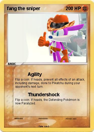Pokemon fang the sniper