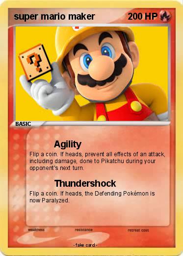 Pokemon super mario maker