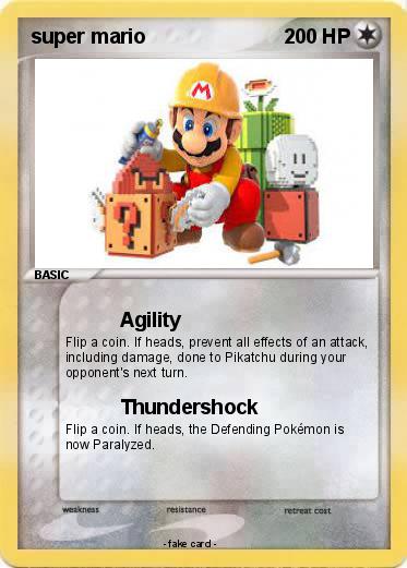 Pokemon super mario