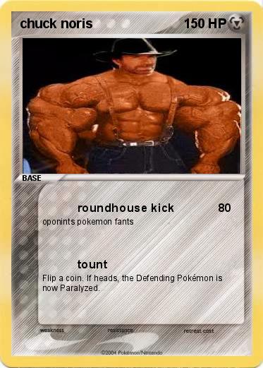 Pokemon chuck noris