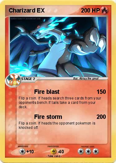 Pokemon Charizard EX