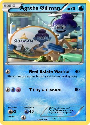 Pokemon Agatha Gillman