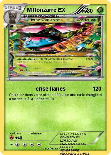 Pokemon M florizarre EX             2