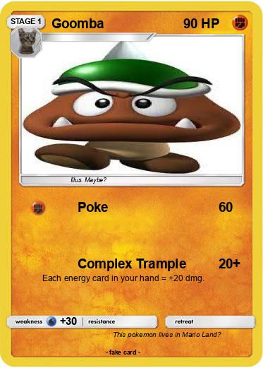 Pokemon Goomba