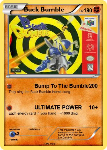 Pokemon Buck Bumble