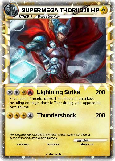 Pokemon SUPERMEGA THOR!!!!