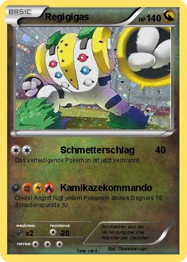 Pokemon Regigigas