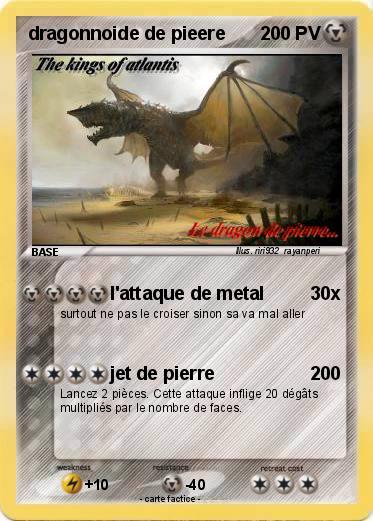 Pokemon dragonnoide de pieere