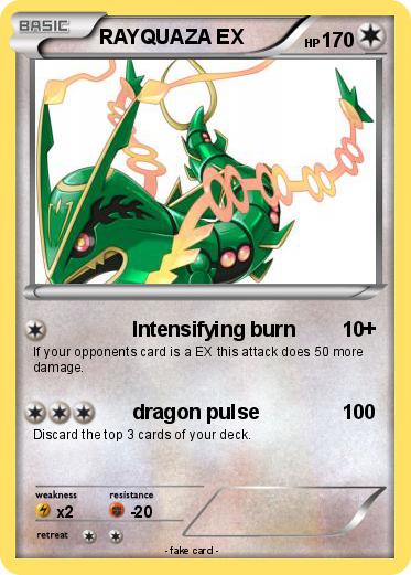 Pokemon RAYQUAZA EX