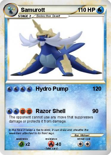 Pokemon Samurott