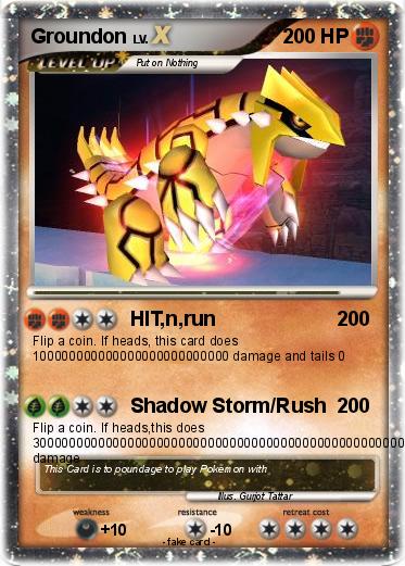 Pokemon Groundon