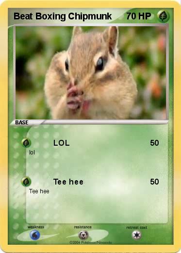 Pokemon Beat Boxing Chipmunk