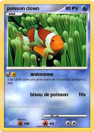 Pokemon poisson clown