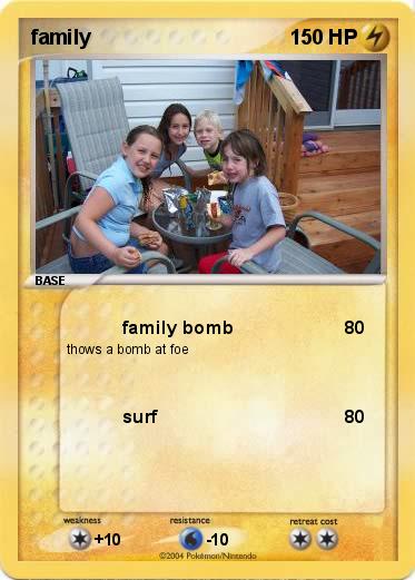 Pokemon family