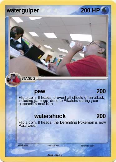 Pokemon watergulper