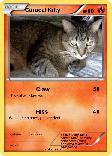 Pokemon Caracal Kitty