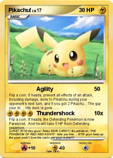 Pokemon Pikachu!