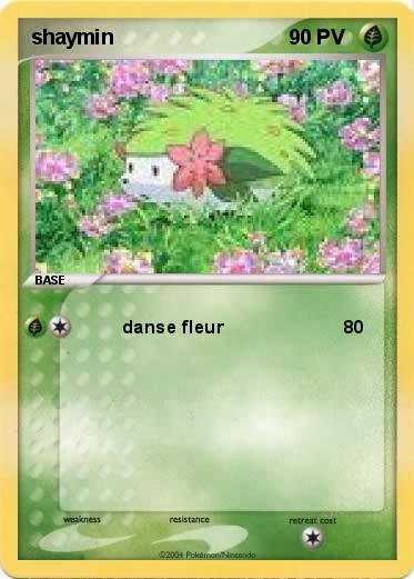 Pokemon shaymin