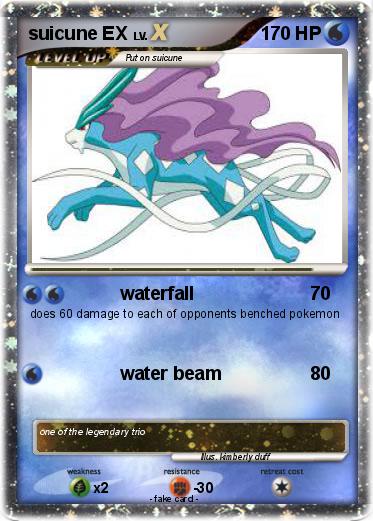 Pokemon suicune EX