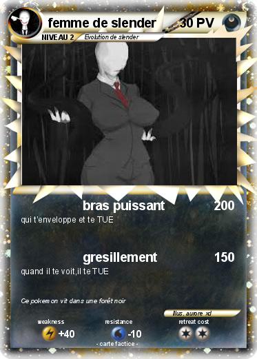 Pokemon femme de slender