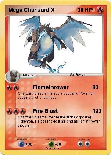 Pokemon Mega Charizard X