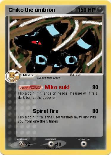 Pokemon Chiko the umbron
